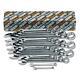 Beta Tools Professional Combination Spanner Set 17 Piece Chrome Plated 42mp/s17