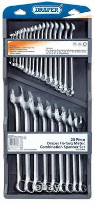 Draper 25 Piece Hi-Torq Combination Spanner Wrench Set Metric 6 32mm 26696