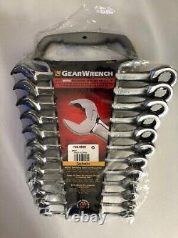 Gearwrench 85597 12 Piece Ratcheting Combination Open End Gear Wrench Set