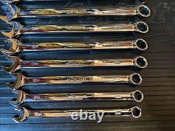 MATCO 11 Piece Metric 12 Point Chrome Combination Wrench Set In Tray UNUSED