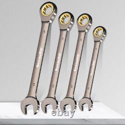Ratchet Spanner Combination Fixed & Flexi 6 32mm Different Sizes Tool Wrench