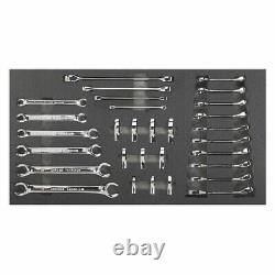 Siegen by Sealey 30 Piece Specialised Spanner Set Metric Tool Tray S01125