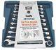 Signet Tools 10 Piece Combination Quick Wrench Set Metric 10 19mm S30481