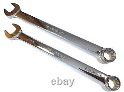 Snap On Tools 2 Piece 21MM & 22MM 12Pt Add On Combo Wrench Set OEXM210B OEXM220B
