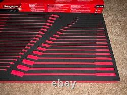 Snap On Tools Red Foam Organizer for 38-Piece Master Combination Wrench Set