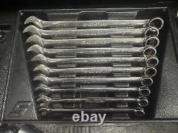 Snap-on Flank Drive Plus 10-19mm Combination Wrench Set 10 Piece (SOXRRM710)
