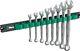 Wera 9642 Magnetic Rail, Imperial 1 Combination Spanner Set 8 Piece, 020235